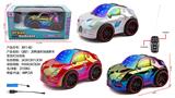 OBL10335965 - Q版1：20两通布加迪赛车带3D灯光包电（车身包3.7V锂电+USB线，遥控器二粒5号电池不包）
