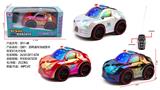 OBL10335966 - Q版1：20两通布加迪警车带3D灯光不包电（车身使用三粒5号电池，遥控器使用二粒5号电池）