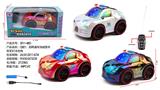 OBL10335967 - Q版1：20两通布加迪警车带3D灯光包电（车身包3.7V锂电+USB线，遥控器二粒5号电池不包）