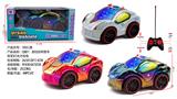 OBL10335974 - Q版1：20四通法拉利警车带3D灯光不包电（车身使用三粒5号电池，遥控器二粒5号）