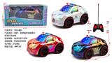 OBL10335983 - Q版1：20四通布加迪警车带3D灯光包电（车身包3.7V锂电+USB线，遥控器二粒5号不包）