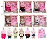 OBL10336093 - 7寸全身搪胶POPMART泡泡玛特LABUBU拉布布娃娃带配件