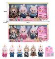 OBL10336118 - 7寸全身搪胶POPMART泡泡玛特LABUBU拉布布娃娃带配件（3只装）