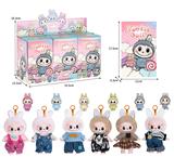 OBL10336141 - 7寸全身搪胶POPMART泡泡玛特LABUBU拉布布娃娃（6只装）