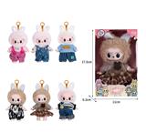 OBL10336156 - 7寸全身搪胶POPMART泡泡玛特LABUBU拉布布娃娃