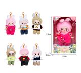 OBL10336157 - 7寸全身搪胶POPMART泡泡玛特LABUBU拉布布娃娃