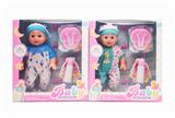 OBL10336298 - 14寸空身带音乐IC肥童娃娃（男孩）带餐具＋奶瓶 2款混