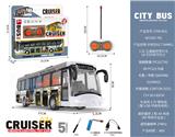 OBL10337206 - 1:32五通遥控带灯光UV打印单节巴士