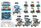 OBL10338990 - 海洋小纵队（惯性摩托车+回力车）