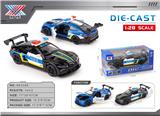 OBL10339265 - 1:28 合金车模 宝马警车 三开门 回力（1只装）