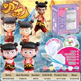 OBL10339375 - DIY彩绘存钱罐-哪吒