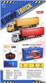 OBL10339834 - 1：48四通欧式车头灯光音乐遥控自卸工程拖车