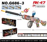 OBL10340619 - Soft bullet gun / Table Tennis gun
