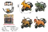 OBL10340639 - 动物笼+回力恐龙摩托车