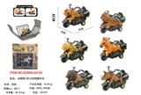 OBL10340641 - 动物笼+回力动物摩托车