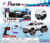 OBL10342128 - 27MHZ 六轮四通道灯光警车1：18