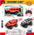 OBL10342504 - 1:18悍马越野喷雾遥控警车