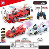 OBL10342545 - 1:16法拉利五通喷雾/开车门遥控警车(包电)