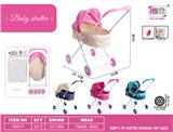 OBL10343209 - 婴儿遮阳手推车（铁）EVA轮