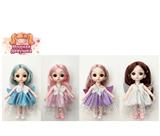 OBL10344145 - 6寸实身12关节3D眼娃娃/4款混装