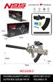 OBL10344319 - Soft bullet gun / Table Tennis gun
