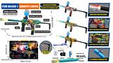 OBL10346258 - Soft bullet gun / Table Tennis gun
