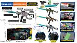 OBL10346277 - Soft bullet gun / Table Tennis gun