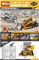 OBL10347534 - 1：18声光惯性多功能工程车--重型履带式松土推土机（A）、挖掘推土机（B）两款款混装（英文经典版）8只/盒，6盒/箱