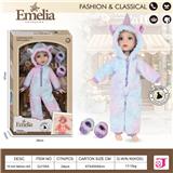 OBL10348140 - Emelia,18寸13关节卡通版娃娃，