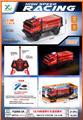 OBL10348437 - 1：18四通灯光遥控警车（27MHZ包电，单色，可混装）