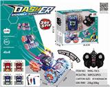 OBL10350449 - 2.4G遥控六通双面特技车（包电）红蓝2色不包电