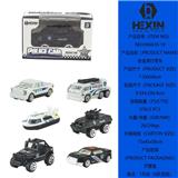 OBL10351520 - 合金滑行警察车（1只庄，6款混装）