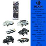 OBL10351521 - 合金滑行警察车（6只庄）