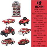 OBL10351538 - 合金滑行消防车（24只庄,6款混装）