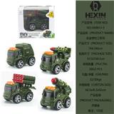 OBL10351568 - 合金惯性军事车(1只庄)