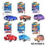 OBL10352434 - 6款1:64风火轮合金车片装