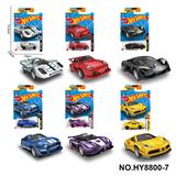 OBL10352436 - 6款1:64风火轮合金车片装