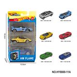 OBL10352486 - 6款1:64风火轮合金车3只装