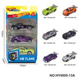 OBL10352492 - 6款1:64风火轮合金车3只装