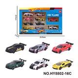 OBL10352503 - 6款1:64风火轮合金车10只装