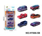OBL10352530 - 6款1:64合金车5只装