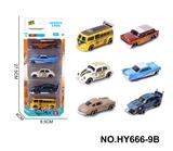 OBL10352546 - 6款1:64合金车5只装