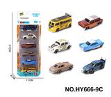 OBL10352547 - 6款1:64合金车6只装
