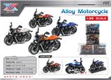OBL10356595 - 1：36  哈雷合金回力摩托车(1只装)