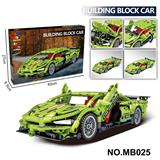 OBL10356645 - DIY拼装积木车 新款科技件回力车