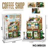 OBL10356648 - DIY拼装积木 咖啡店