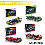 OBL10356656 - DIY拼装积木 赛车