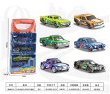 OBL10356734 - 1:64合金车4只装手提盒