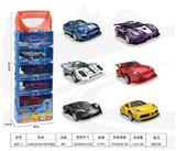 OBL10356740 - 1:64合金车6只装手提盒