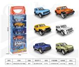 OBL10356744 - 1:64合金车6只装手提盒